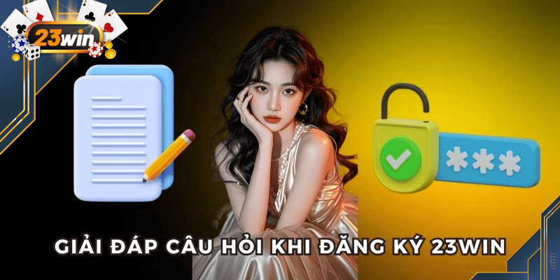Hướng Dẫn Đăng Ký 23Win - 3 Phút Là Làm Chủ Cuộc Chơi 3 Giải đáp băn khoăn hay mắc phải khi đăng ký 23Win