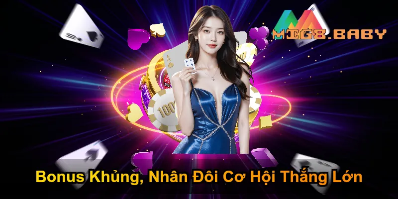 MIG8 COM – Cổng Game Cá Cược Đỉnh Cao Không Thể Bỏ Qua 3 Bảng khuyến mãi MIG8 COM với các ưu đãi hấp dẫn rõ ràng - MIG8 COM